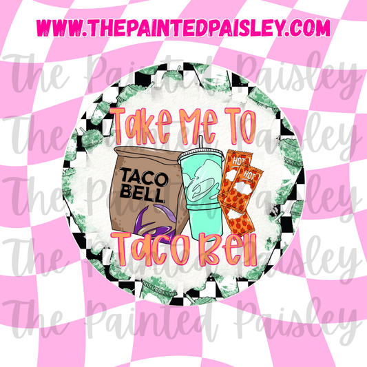 Round Cardstock - Take Me To Tacos 2