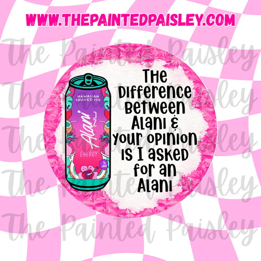 Round Cardstock - The Difference Between Alan! & Your Opinion 1