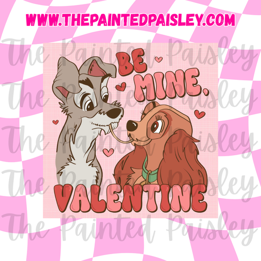 Square Cardstock - Be mine valentine