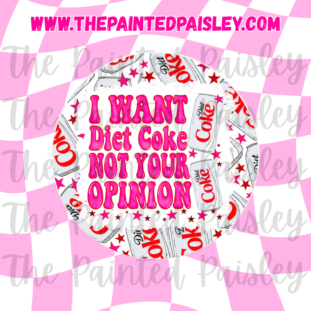 Round Cardstock - Not You're Opinion