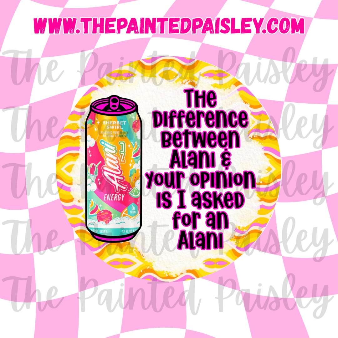 Round Cardstock - The Difference Between Alan! & Your Opinion 3