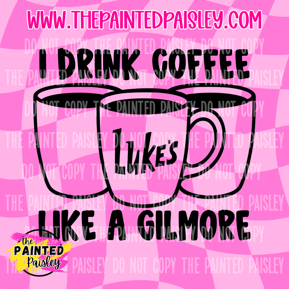 I Drink Coffee Like A Gilmore - PNG