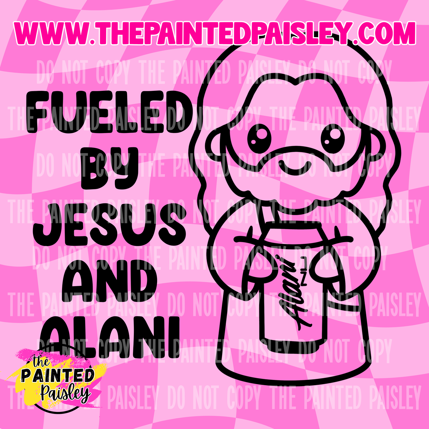 Fueled By Jesus And Alan! - PNG