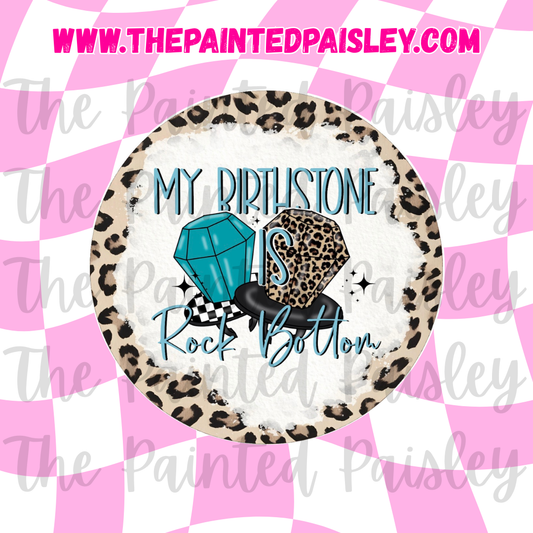 Round Cardstock - Rock Bottom