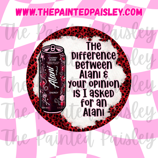 Round Cardstock - The Difference Between Alan! & Your Opinion 11