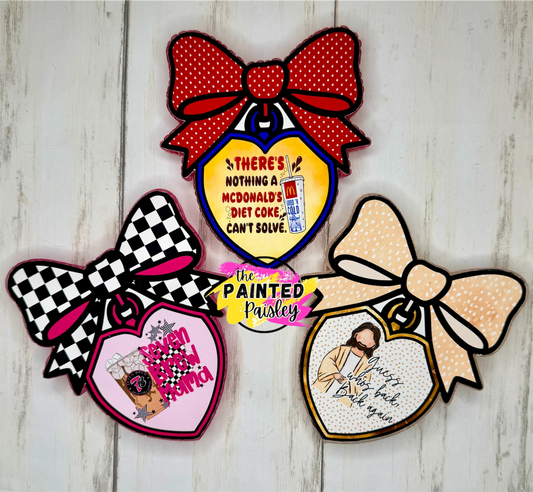 8 Ball Heart Locket Cardstock Grab Bag - Raising Rimes
