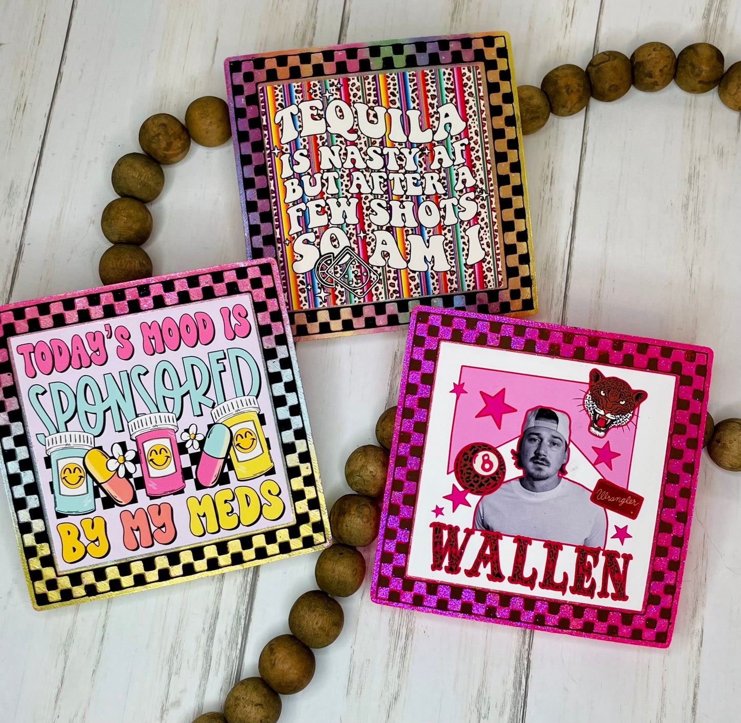 Checkered Square Cardstock Grab Bag - Hey Lo Freshie Co