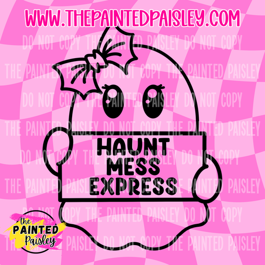 Haunt Mess Express - PNG