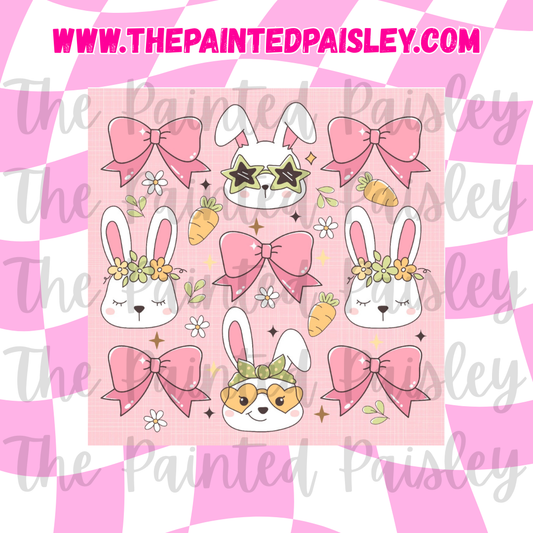 Square Cardstock - Bunnies