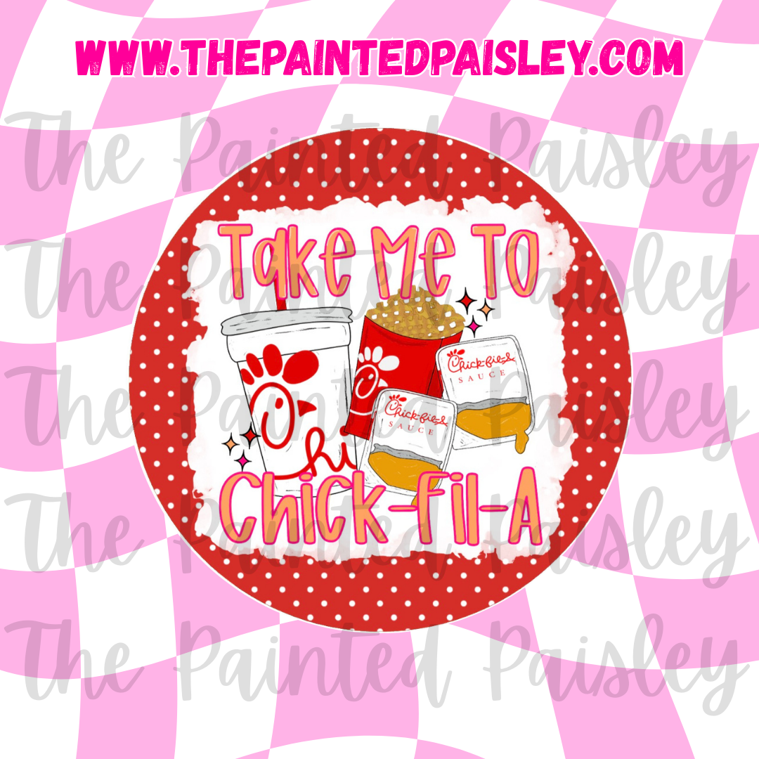 Round Cardstock - Take Me To