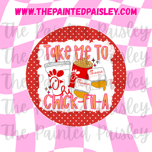 Round Cardstock - Take Me To