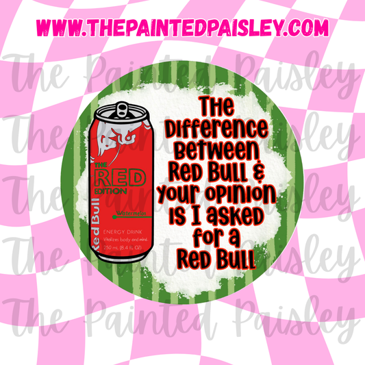 Round Cardstock - The Difference Between RB & Your Opinion Watermelon