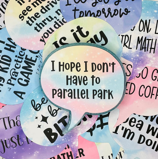 Speech Bubble Cardstock Grab Bag - Fair Winds Mold Co