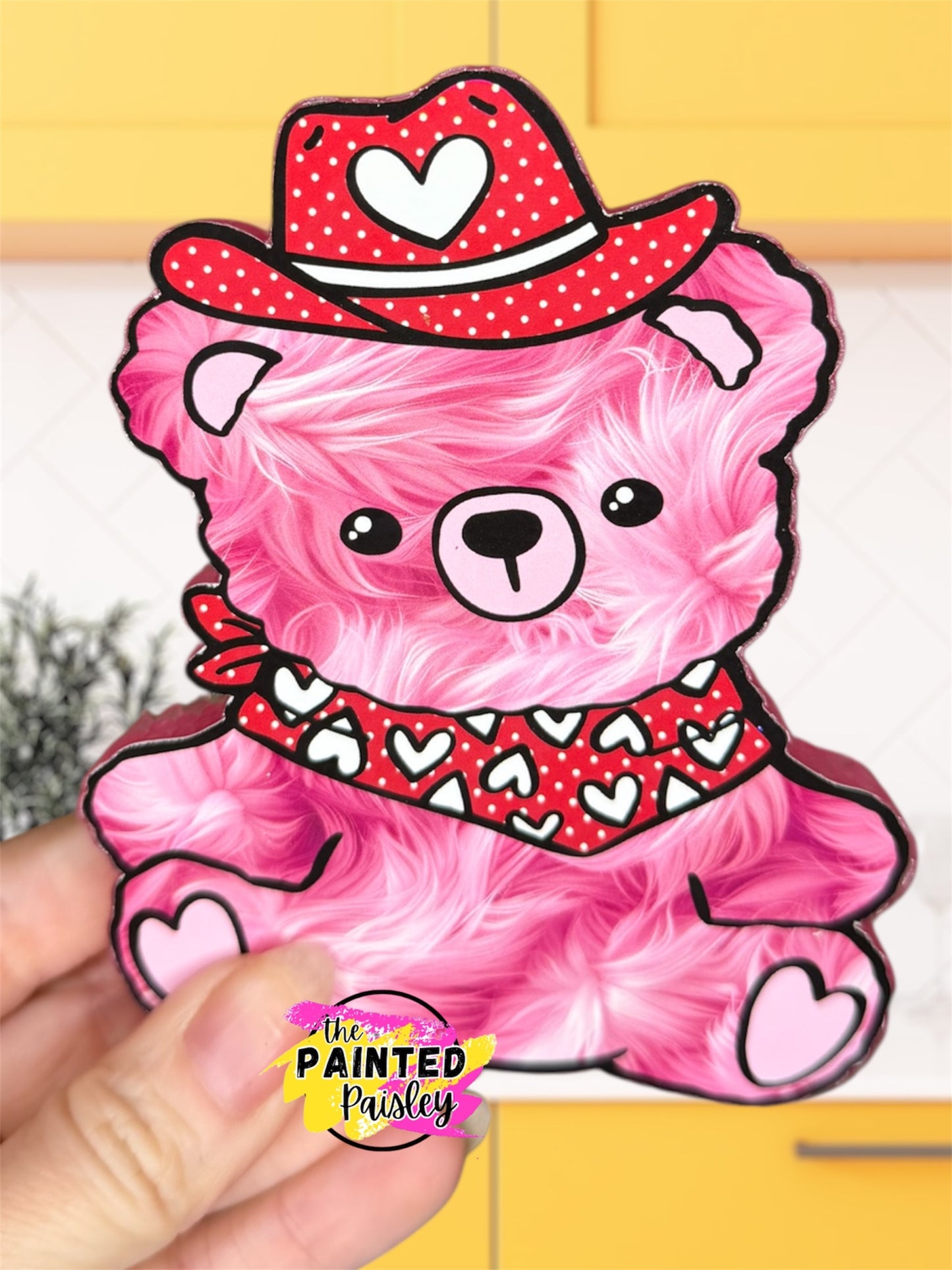 Valentines Cowboy Bear Cardstock Grab Bag - Raising Rimes
