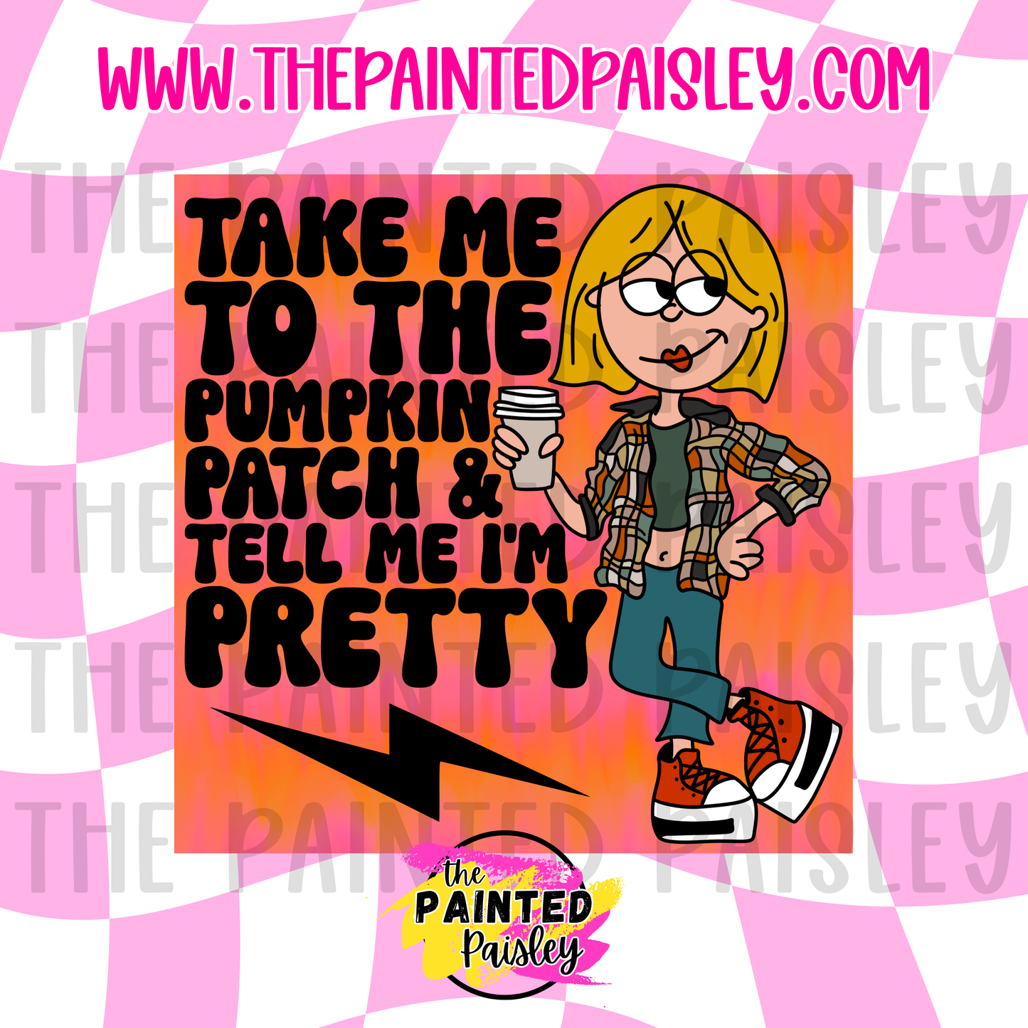 Square Cardstock - Take Me To The Pumpkin Patch