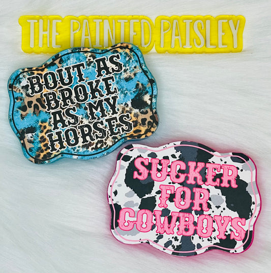 Belt Buckle Cardstock Grab Bag - Fair Winds Mold Co