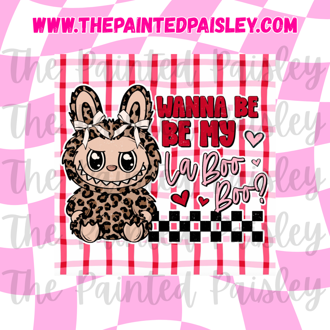 Square Cardstock - Monster valentine