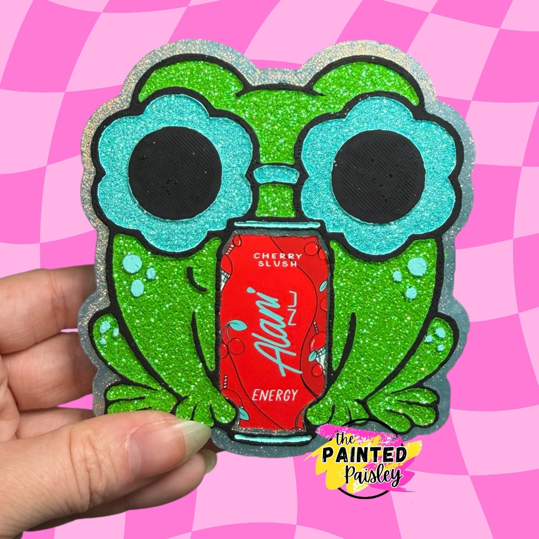 Frog With Can Cardstock Grab Bag - Hey Lo Freshie Co
