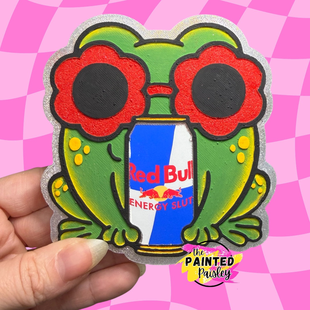 Frog With Can Cardstock Grab Bag - Hey Lo Freshie Co