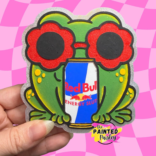 Frog With Can Cardstock Grab Bag - Hey Lo Freshie Co