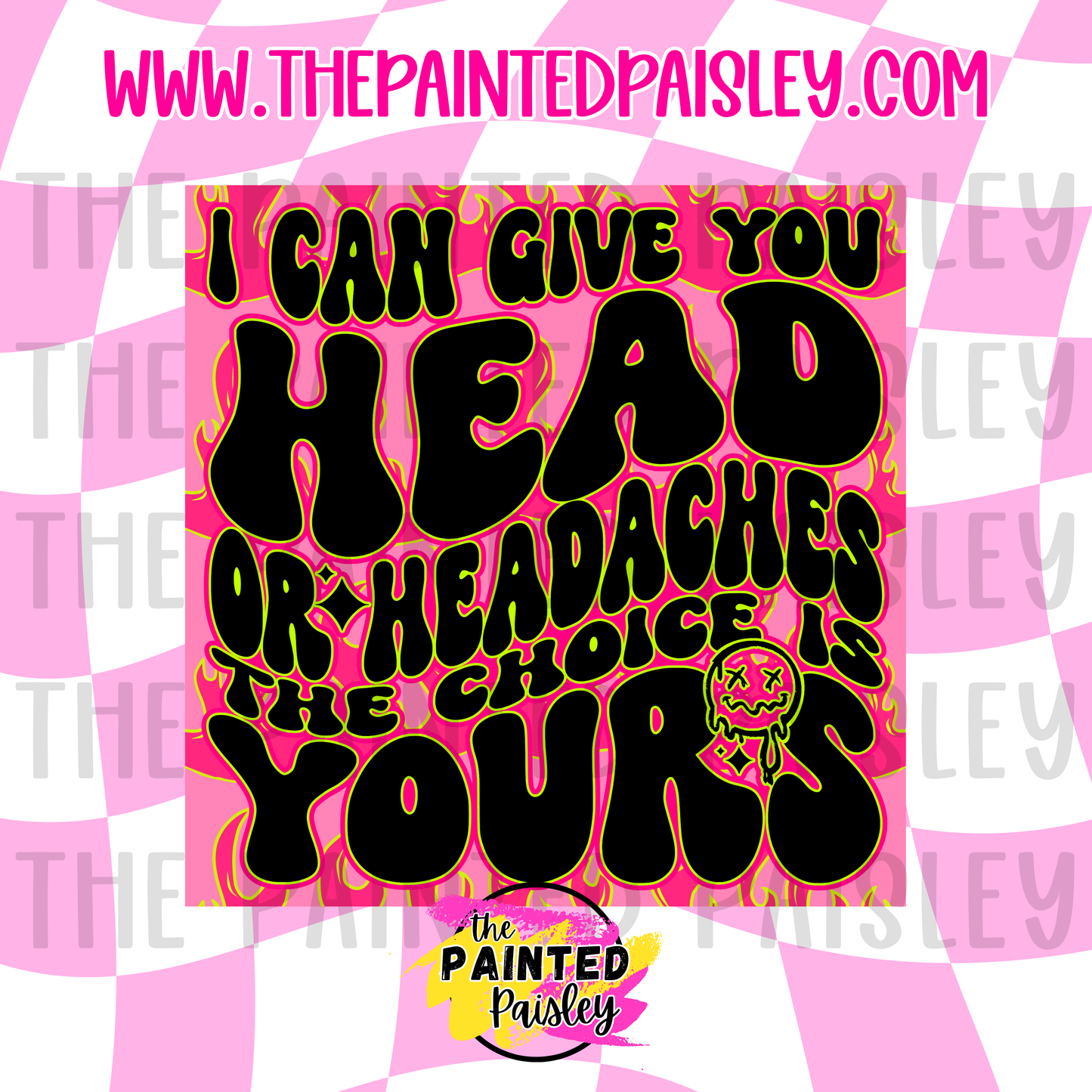 Square Cardstock - Head Or Headaches