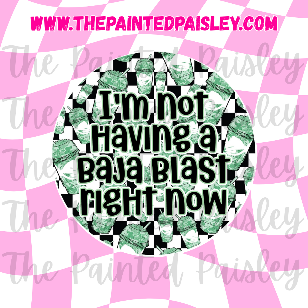 Round Cardstock - I'm not having a blast