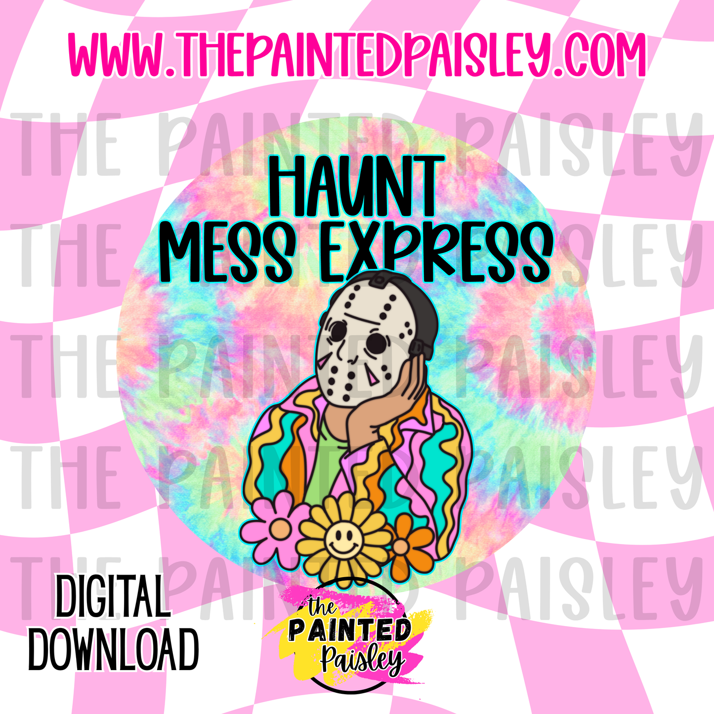 Digital Cardstock - Haunt Mess Express