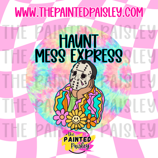 Round Cardstock - Haunt Mess. Express