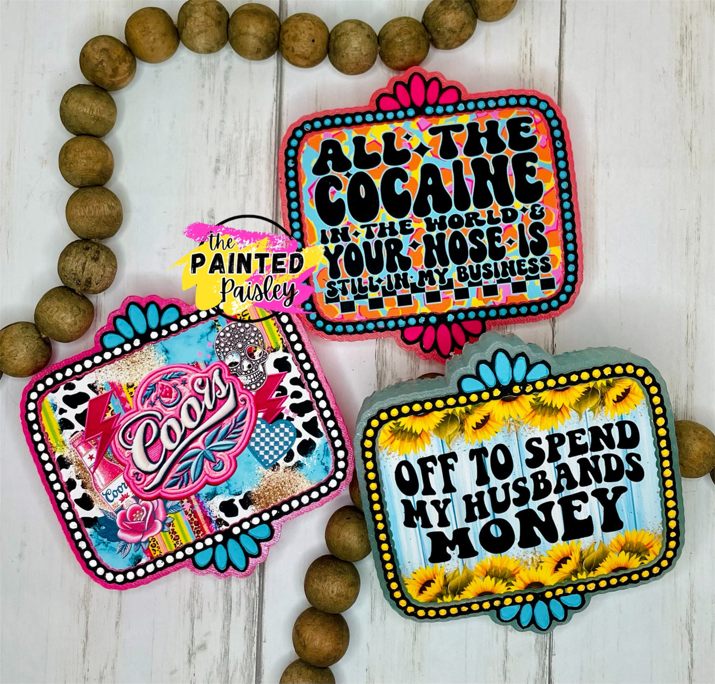 Western Rectangle Frame Cardstock Grab Bag - Hey Lo Freshie Co