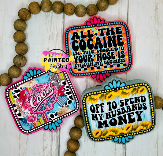 Western Rectangle Frame Cardstock Grab Bag - Hey Lo Freshie Co