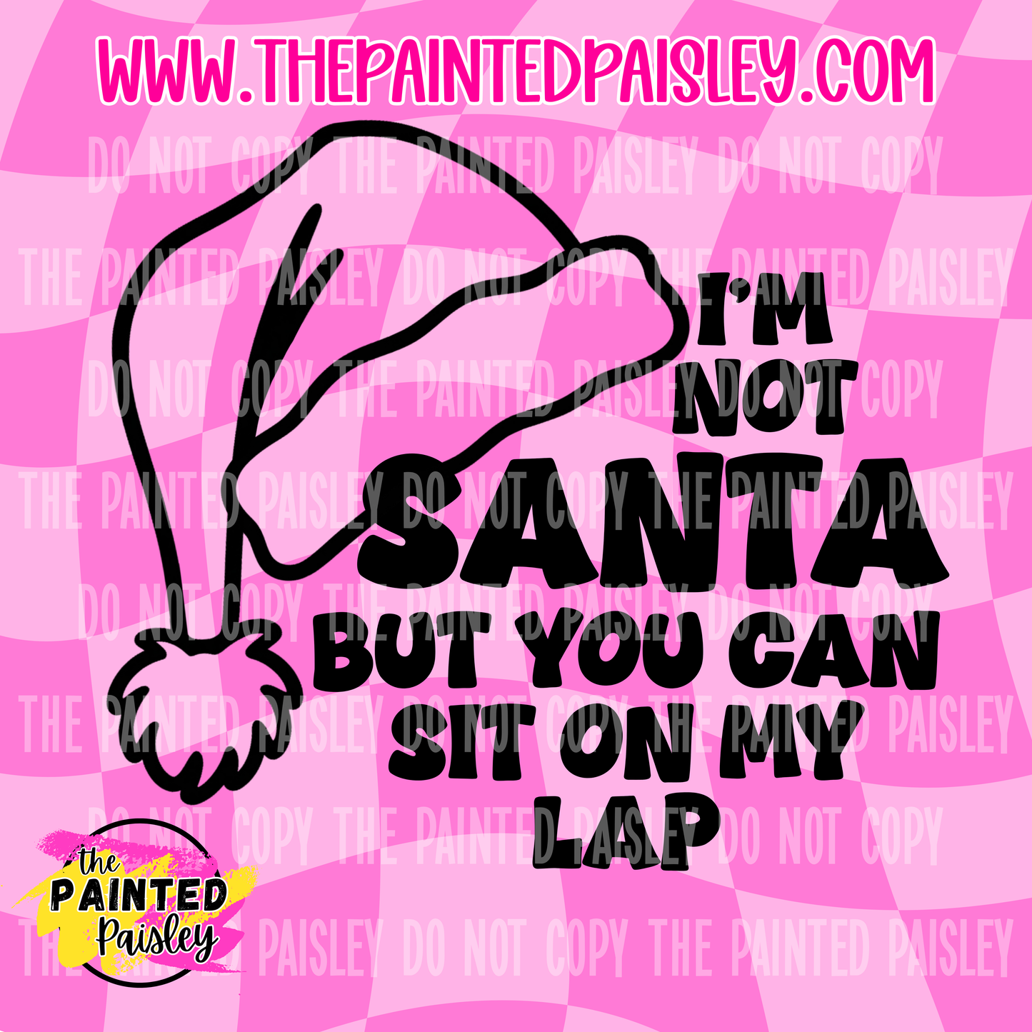 I'm Not Santa - PNG