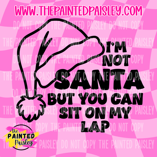 I'm Not Santa - PNG