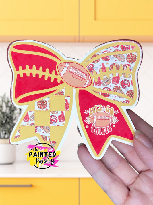 Full Football Bow Cardstock Grab Bag - Hey Lo Freshie Co