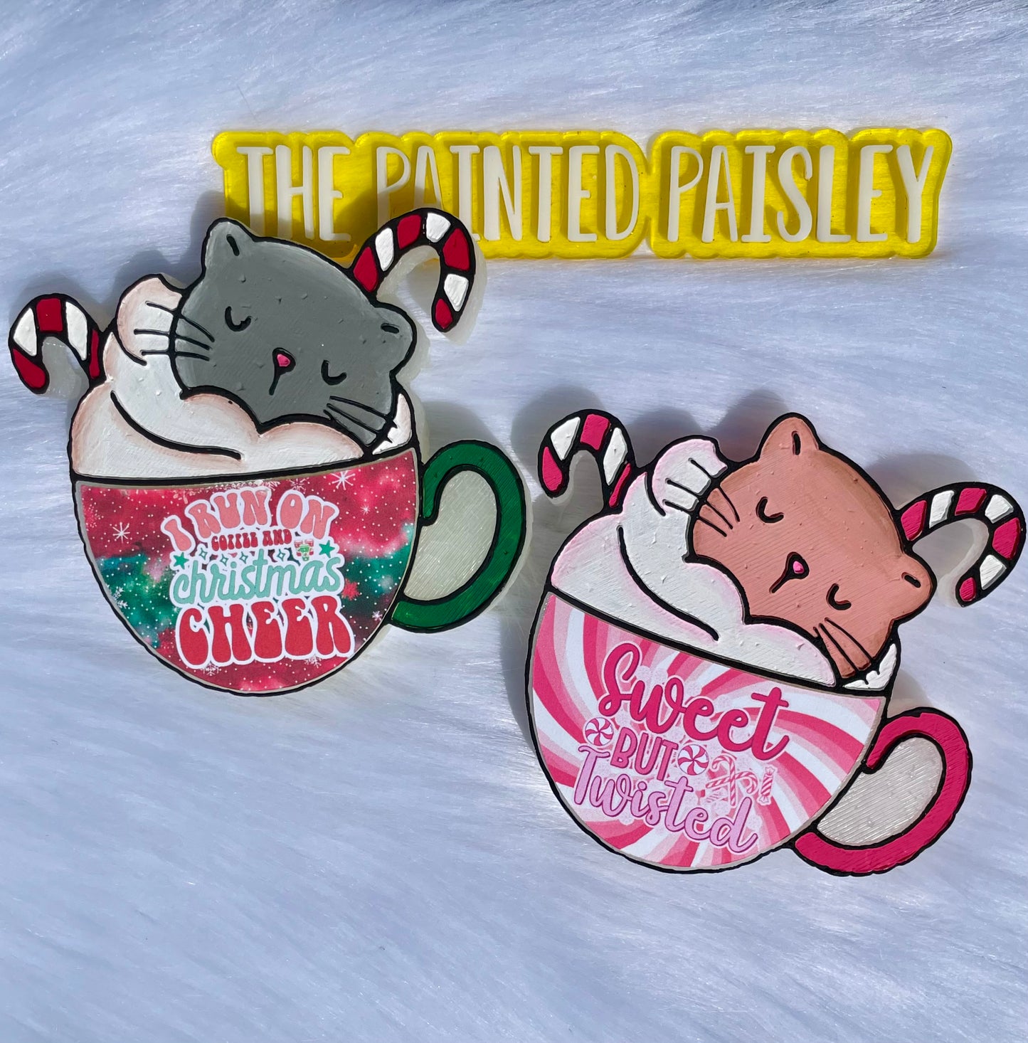 Kitty Mug Cardstock Grab Bag - Fair Winds Mold Co (formerly Baysic Bits)