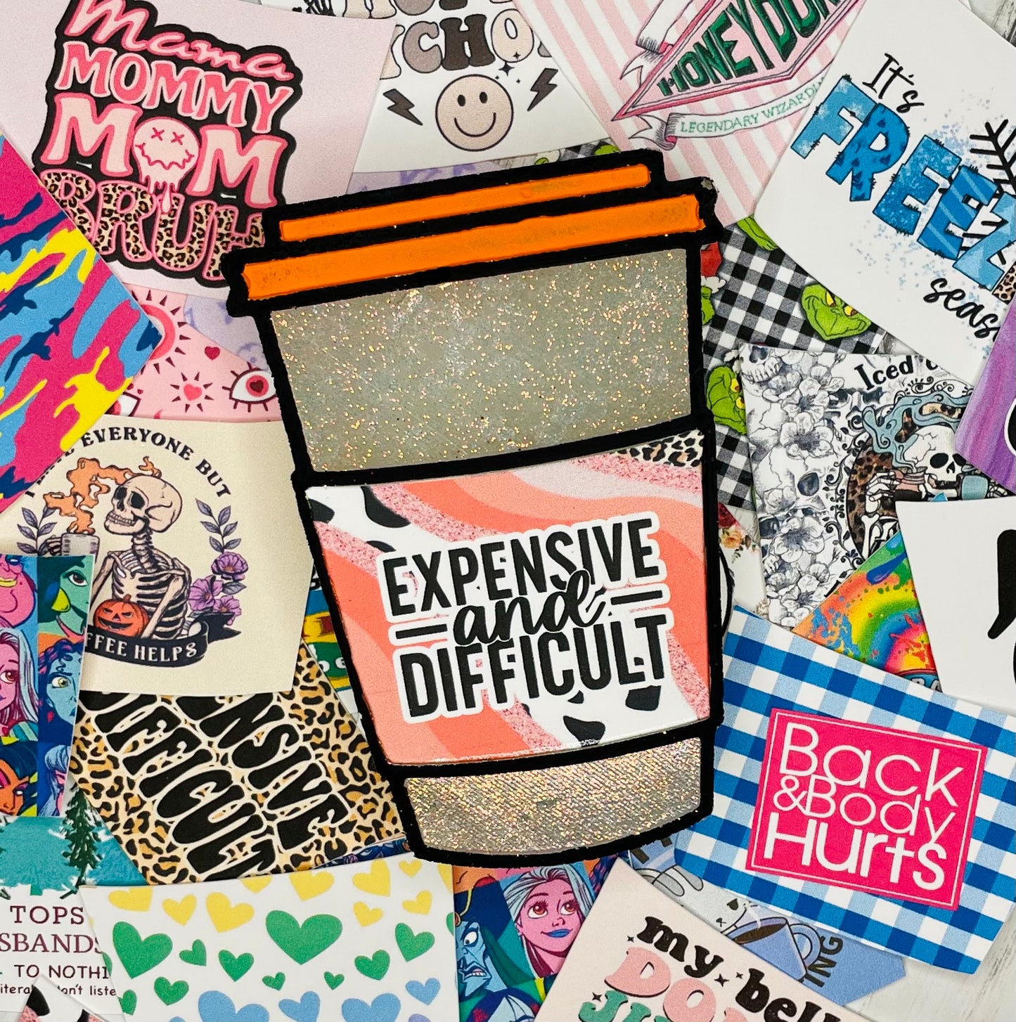 Coffee Cardstock Grab Bag - Fair Winds Mold Co