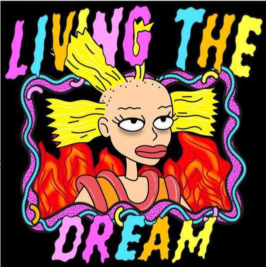 Square Cardstock - Living the dream