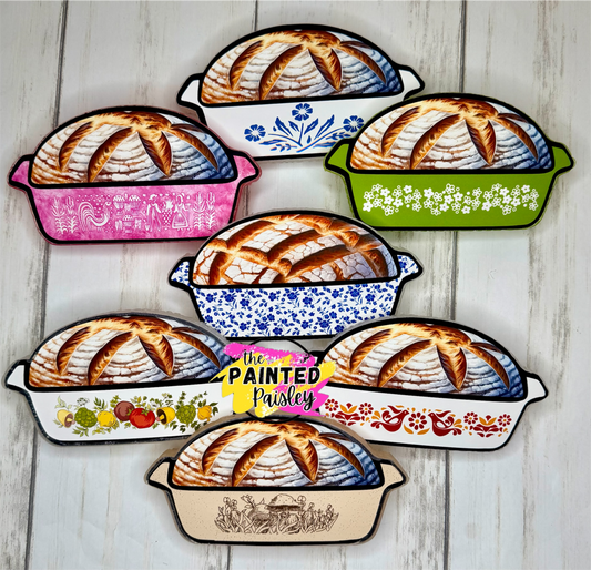Bread Loaf Cardstock Grab Bag - ABC Freshie Molds